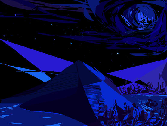 I think this might be one of my top favorite landscapes I&#39;ve made, it was also made based around music I was listening to! (LINK)